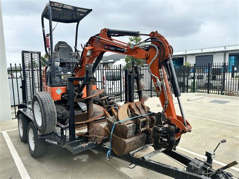 mini excavator trailer package hire|2 ton mini excavator rental.